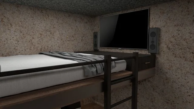small bedroom gaming setup