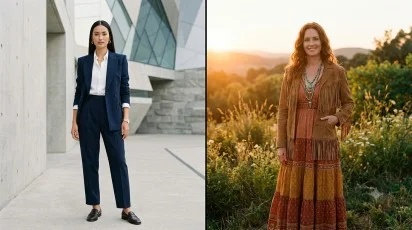 bohemian vs traditional style
